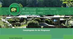 Desktop Screenshot of camping-overath.de